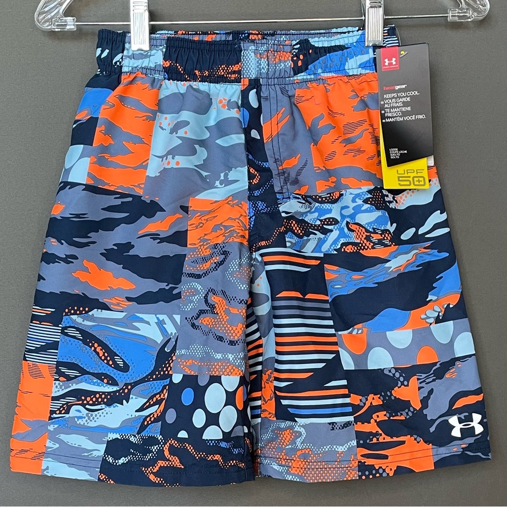 Under Amour boys S (10) bathing suit - NEW with tags